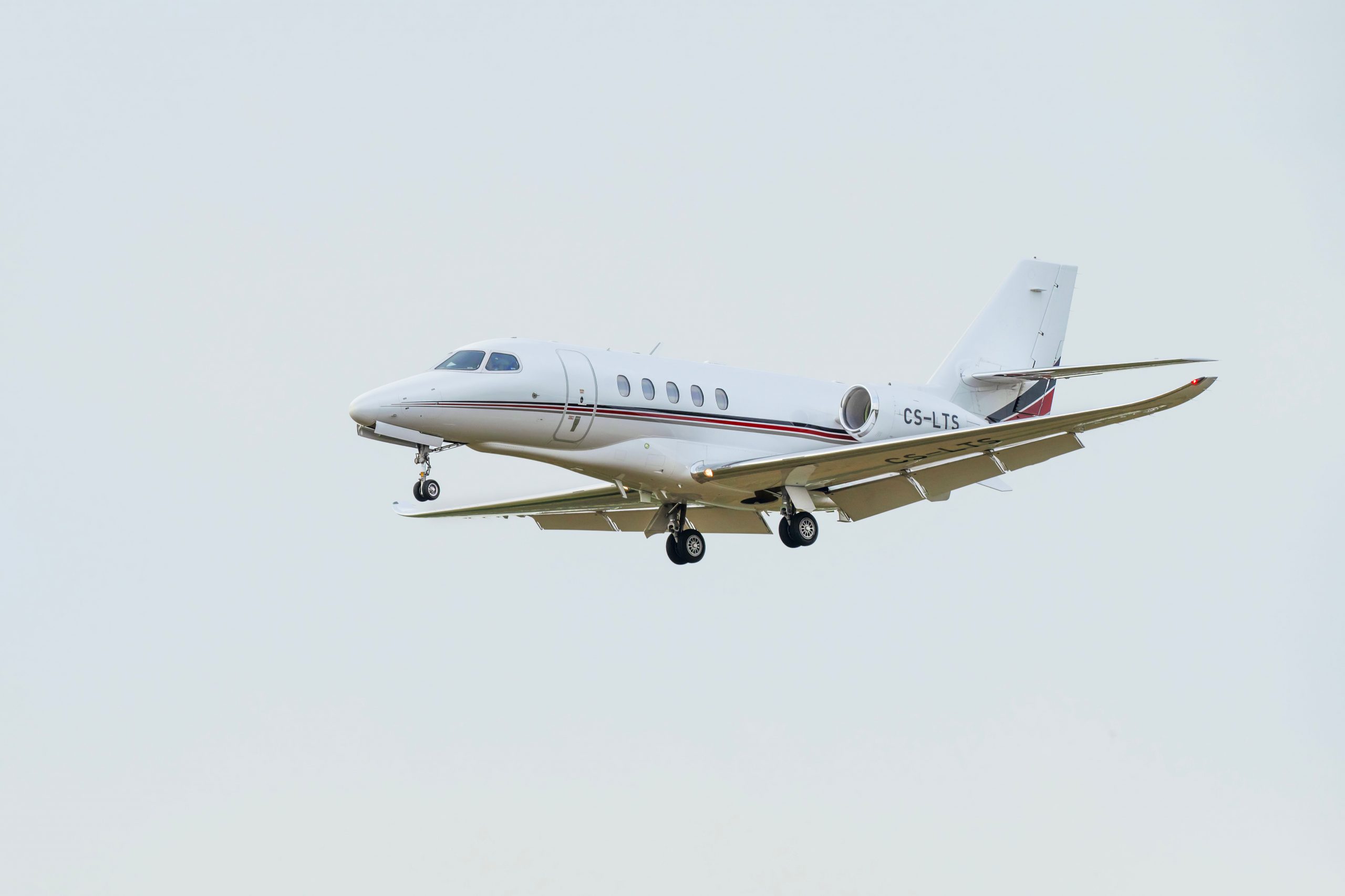 Luxury business jet on an airport ramp representing Learjet financing, compare aircraft financing, premium aircraft financing, aviation financing providers, and aviation capital partners for private aviation owners and corporate flight departments.